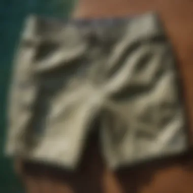 Eco-friendly board shorts made from recycled materials