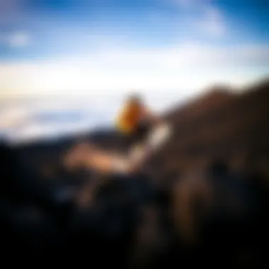 Adventurers descending the slopes of Cerro Negro on boards