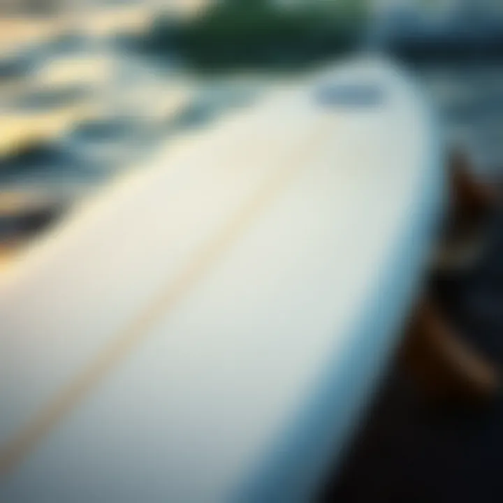 Surfboard materials and their characteristics