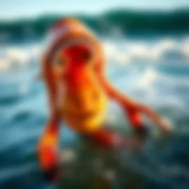 Impact of surf conditions on local marine life