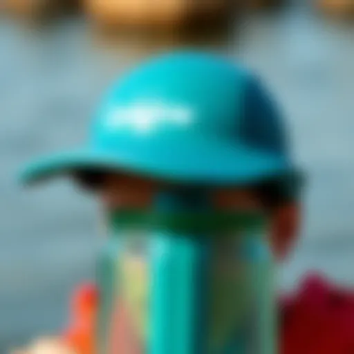 Close-up view of the Corkcicle Straw Cap showcasing its unique design and functionality