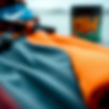 Comparison of different materials used in watersports gear.