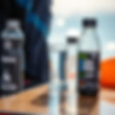 Hydration station with water and electrolytes