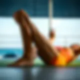 Relaxed leg muscles after stretching