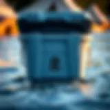 Eola bucket cooler showcasing its innovative design