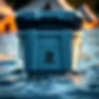 Eola bucket cooler showcasing its innovative design