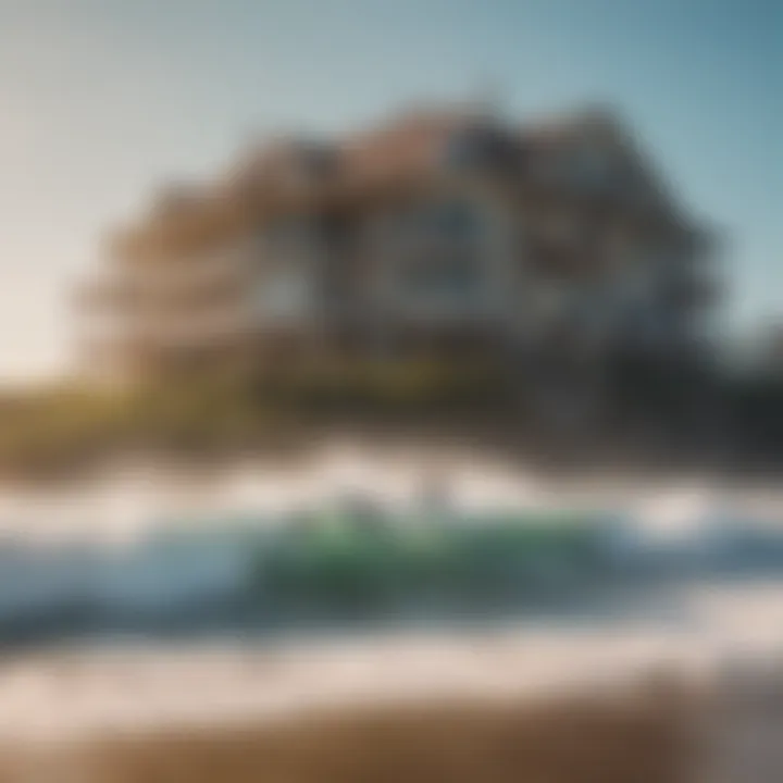 Group of air surfing enthusiasts sharing tips and experiences on the beach