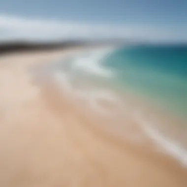 Panoramic view of Boa Vista's pristine beaches under a clear sky