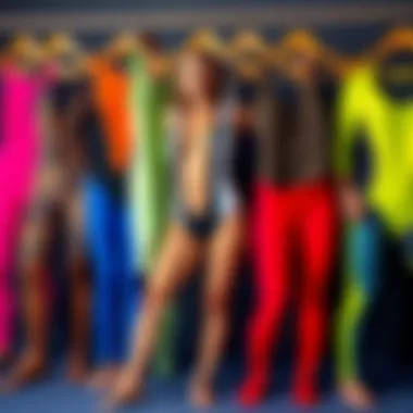 Diverse Styles of Cheeky Springsuits Various styles of springsuits arranged creatively