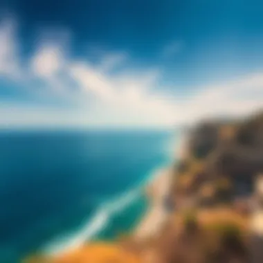 Breathtaking Sicilian Coastline The stunning coastline of Sicily ideal for kitesurfing