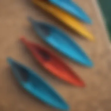 Comparison chart highlighting different types of lap fins available in the market