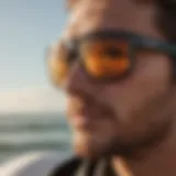 Close-up view of Oakley Holbrook Prizm Black sunglasses