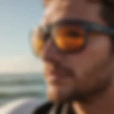 Close-up view of Oakley Holbrook Prizm Black sunglasses