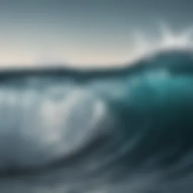 Impact of Freshwater Influx on Ocean Chemistry Diagram showing freshwater influx into the ocean and its effects