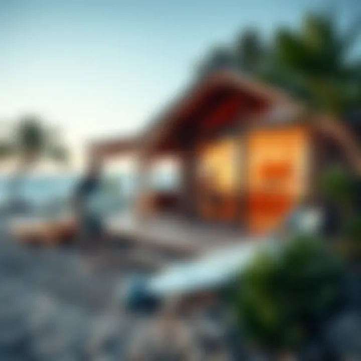 Beachfront Surf Retreat A cozy beachfront accommodation for surfers