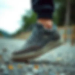 Stylish design of the Sanuk Vagabond Lace Sneaker showcasing its modern aesthetic.