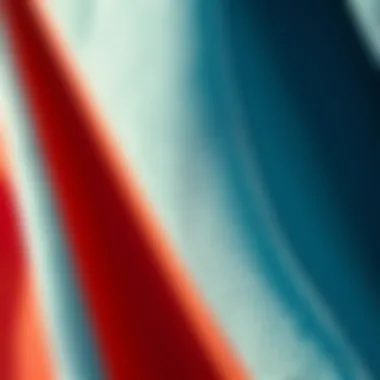 Close-up of the fabric texture of a surf poncho towel