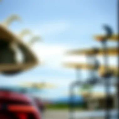 Different surfboard rack types for Tacoma