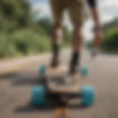 Historical longboarding equipment depicting the evolution of the sport.