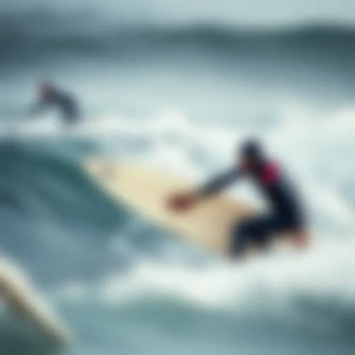 Surfer in Action with Oneill Psycho Wetsuit A surfer wearing the Oneill Psycho wetsuit in action on the waves