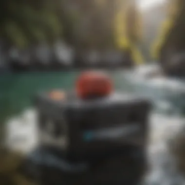 User-friendly storage capabilities of the Patagonia Black Hole Cube Medium in action