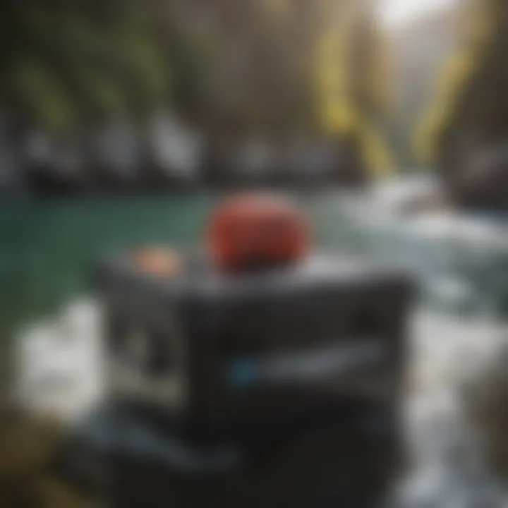 User-friendly storage capabilities of the Patagonia Black Hole Cube Medium in action
