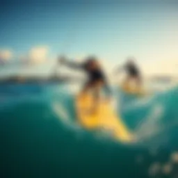 Dynamic electric surfing experience with Radinn surfboard