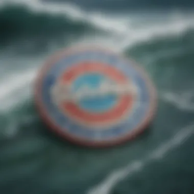 Iconic surf brand logo from the past
