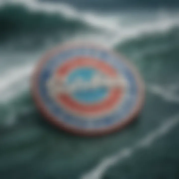 Iconic surf brand logo from the past