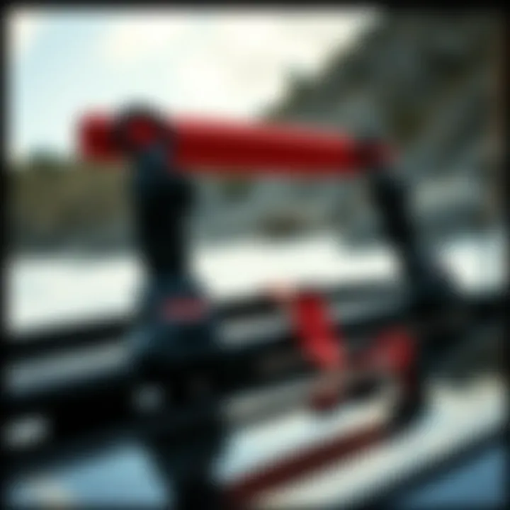 FCS roof straps in action during a watersport adventure