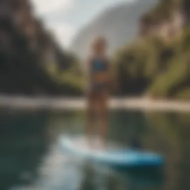Inflatable Paddle Board Size Categories Infographic showing inflatable paddle board size categories
