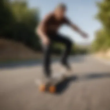 Exploring Riding Styles: Longboarding vs. Skateboarding Diverse riding styles showcased