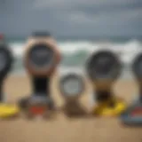 Vintage Nixon Surf gear showcasing design evolution