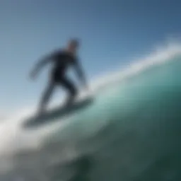 Dynamic rider showcasing NMD bodyboard performance on a wave