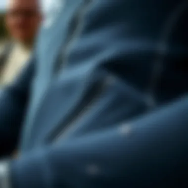 Close-up of the materials used in O'Neill Hyperfreak 2mm wetsuit emphasizing thermal protection