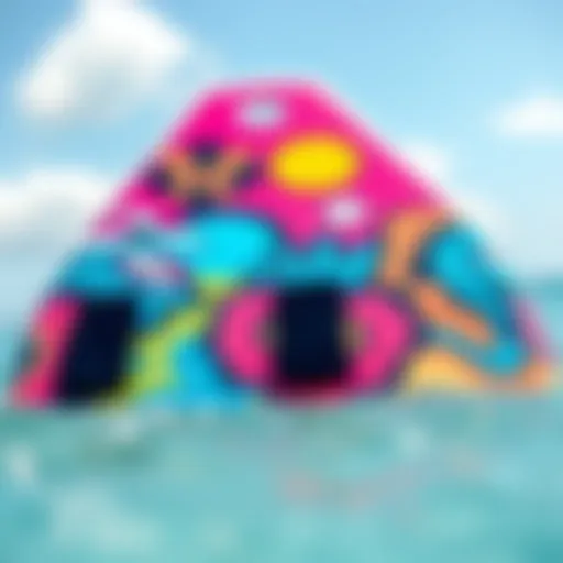 The Art of Customization in Boogie Boards A vibrant customized boogie board showcasing unique designs