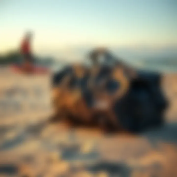 Prolite Rhino Travel Bag in use on a beach