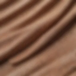 A close-up of the fabric texture used in Sundays layback boardshorts.