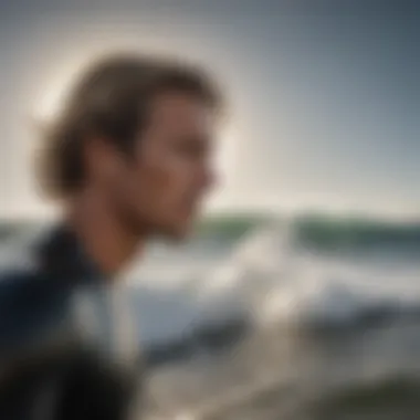 Behind the Lens: The Passion of Surf Photography An intimate portrait of a surf photographer on the beach