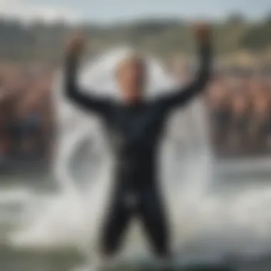 Celebrating Triumph: John Florence's Achievements John Florence celebrating a championship victory