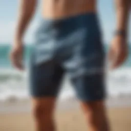 Stylish board shorts suitable for surfing
