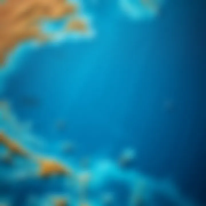 Map highlighting the Atlantic Ocean and its diverse ecosystems