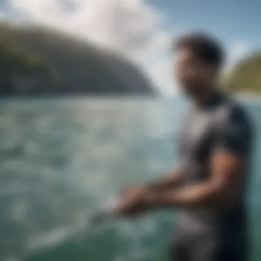 Kai Lenny's Commitment to Ocean Conservation Kai Lenny engaging in ocean conservation activities