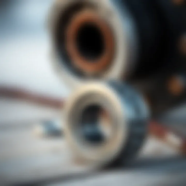 Comparison of traditional bearings versus bearings with built-in spacers