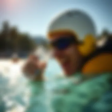 Signs of dehydration while engaging in aquatic activities