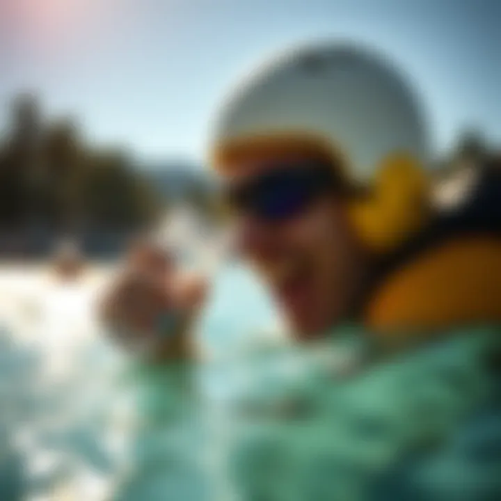 Signs of dehydration while engaging in aquatic activities