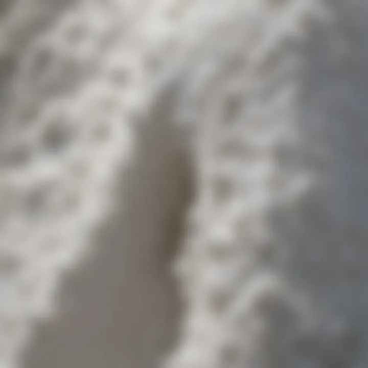 Close-up view of EPS foam texture showcasing its lightweight structure.