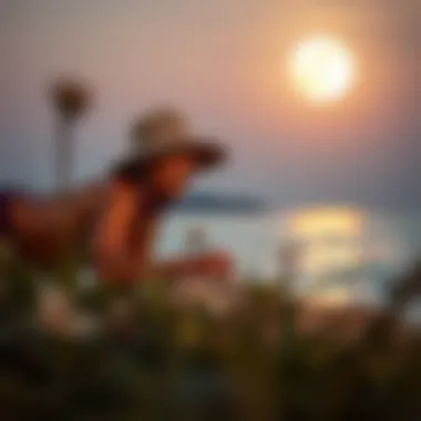 Personal activities guided by the moon's phases