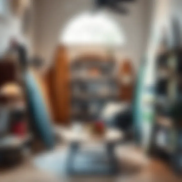 Diverse Surf Rack Designs for Home Decor Variety of surf rack designs displayed in a cozy interior setting