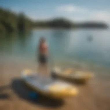 Weight Capacity of Inflatable Paddle Boards Chart detailing weight capacity of inflatable paddle boards
